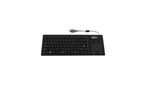 Seal Shield Seal Touch Glow Waterproof Keyboard With Touchpad