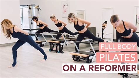Min Pilates Reformer Workout Full Body Flow Easy To Follow