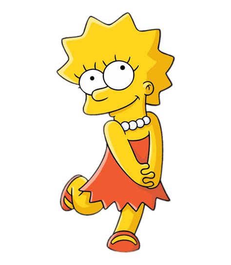 Cute Lisa Simpson Transparent Png Stickpng Erofound