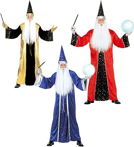 Mens Fantasy Wizard Costume For Sexy Adult Role Play Fancy Dress Outfit