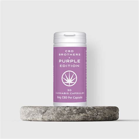 Cbd Brothers Capsules Purple Edition Review Cbd Scanner