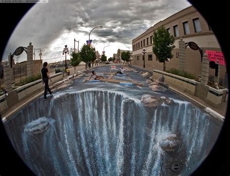 Computers And The Arts Blog 3d Sidewalk Art By Edgar Mueller