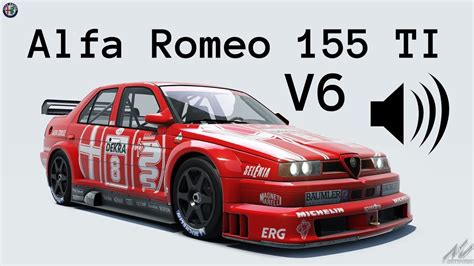 Assetto Corsa Sound Alfa Romeo 155 TI V6 Dream Pack 1 YouTube