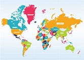 World Maps with Countries - Guide of the World