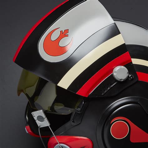 Star Wars™ The Force Awakens Poe Dameron Black Rebel Pilot Helmet