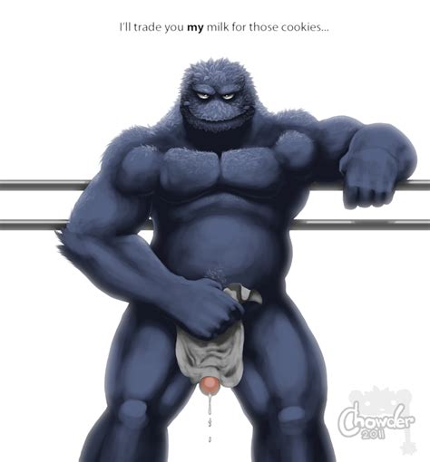 Rule 34 Cookie Monster Male Male Only Sesame Street Solo