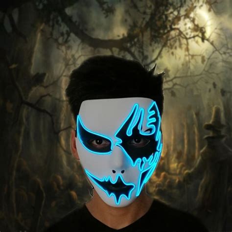 Led Purge Mask The Purge Mask Halloween Mask Led Led Mask