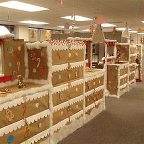 34 Easy Diy Office Christmas Decoration Ideas You Should Try Office