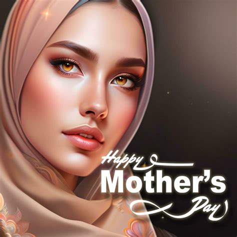 beautiful women wearing hijab greeting happy mother s day generative ai by lexica art 24021547