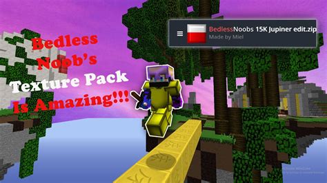 Does Bedless Noobs Texture Pack Give You The Ability To God Bridge