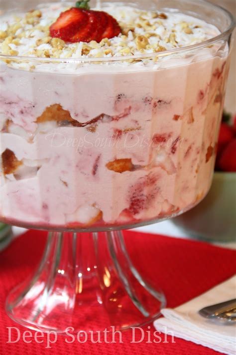 Strawberry Parfait Recipe With Angel Food Cake Beautiful Thing Record