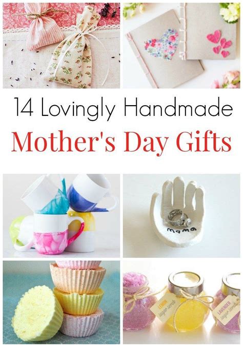14 Lovingly Handmade Mothers Day Ts Birthday Presents For Mom Homemade Birthday Ts