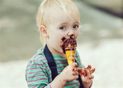 Kid Eating Ice Cream Were Here To Help You Improve Your Online Presence