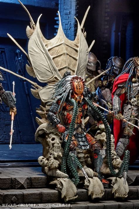 Predator Inch Action Figure Diorama Element Bone Throne HLJ Com