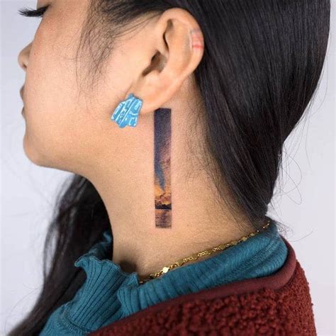 Maybe you would like to learn more about one of these? Elegant Rectangle Tattoo Designs Reveal a Sliver of ...