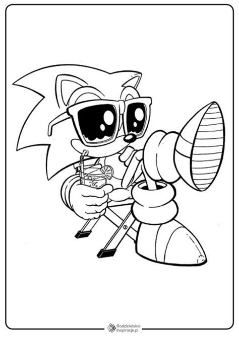 Sonic Kolorowanka Do Druku 11 Rodzicielskieinspiracjepl Zabawy