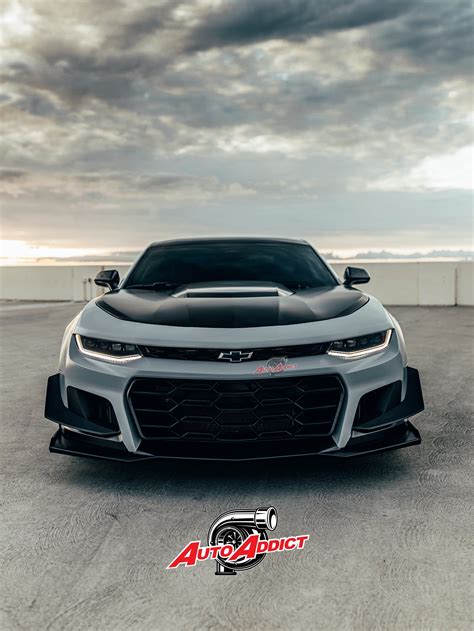 2016 2018 Chevy Camaro Zl1 1le Front Bumper Conversion 8 Piece Kit