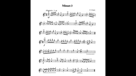 Maybe you would like to learn more about one of these? Piano Accompany Minuet 3 - Suzuki Violin Book 1 (100% ...
