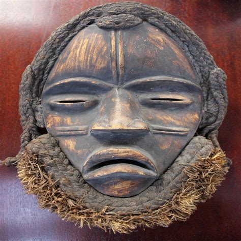Dan Tribe Ivory Coast Dean Gle Mask African Tribal