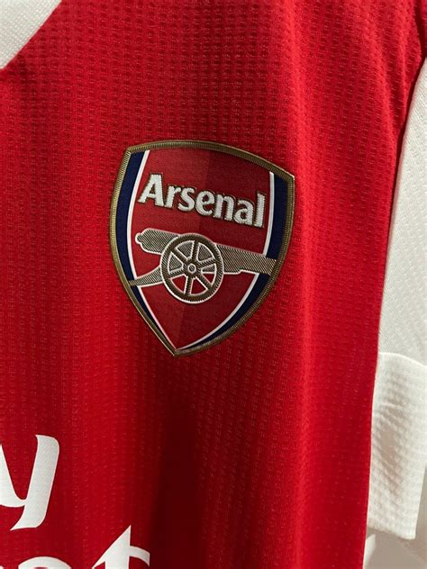Arsenal Authentic 201920 Home Jersey Player Issue Mens Fashion