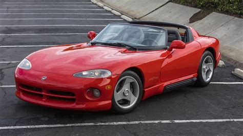 First Ever Dodge Viper Rt10 Built Sells For Big Bucks