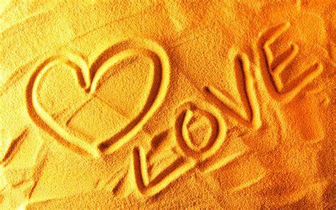 Love Sand Wallpapers Hd Wallpapers Id 9698