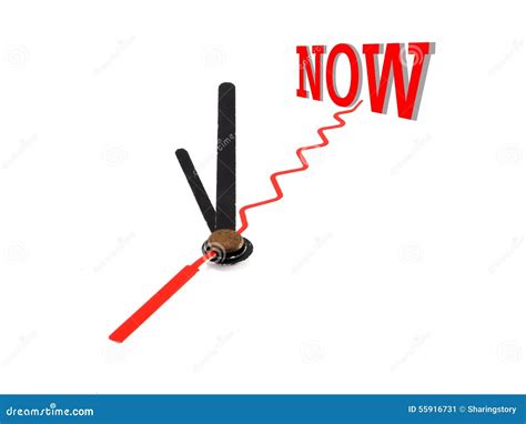 Time Now Concept Stock Illustration Illustration Of Concept 55916731