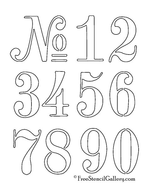 Free Printable Letters And Numbers Weve Created A Huge Range Of Number