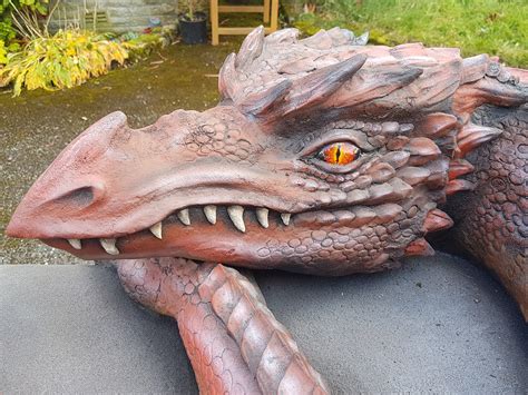 Realistic Dragon Sculpture Got Inspired Dragon Etsy