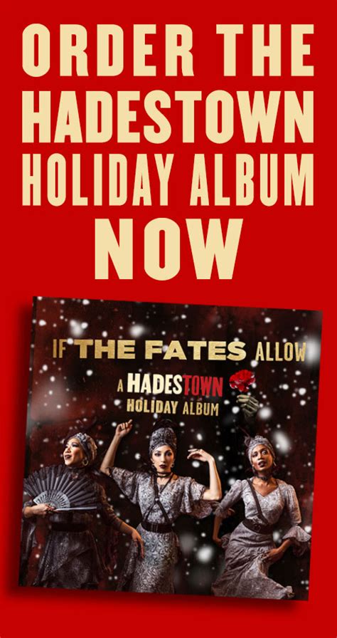 Come see how the world could be. HADESTOWN | Music