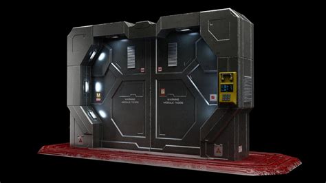 Sci Fi Gate Door Max Sci Fi Props Sci Fi Sci Fi Environment