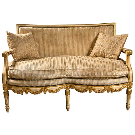 French Louis Xiv Style Canape Sofa Settee At 1stdibs French Canape