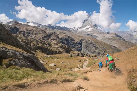 Gornergrat Riffelsee Zermatt Valais Switzerland Trails
