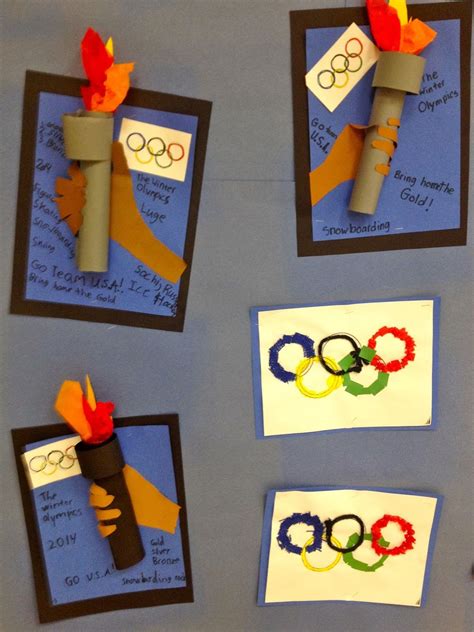 Art With Mr Giannetto 2nd Grade Olympic Torch Olympic Crafts