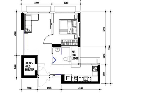 2 Room Flexi Type 2 Interior Design Singapore Interior Design Ideas