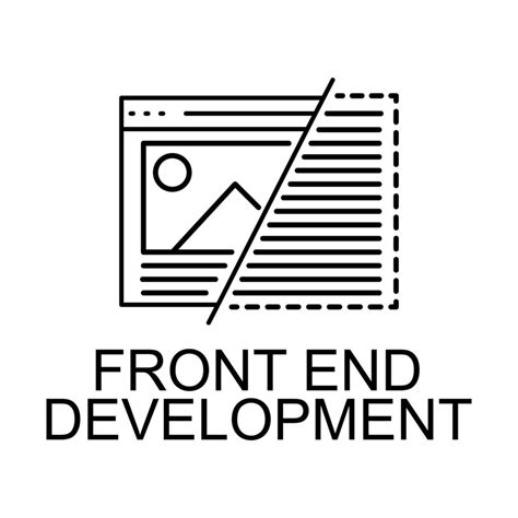 Front End Development Vector Icon 22762920 Vector Art At Vecteezy