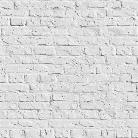 Seamless White Brick Wall