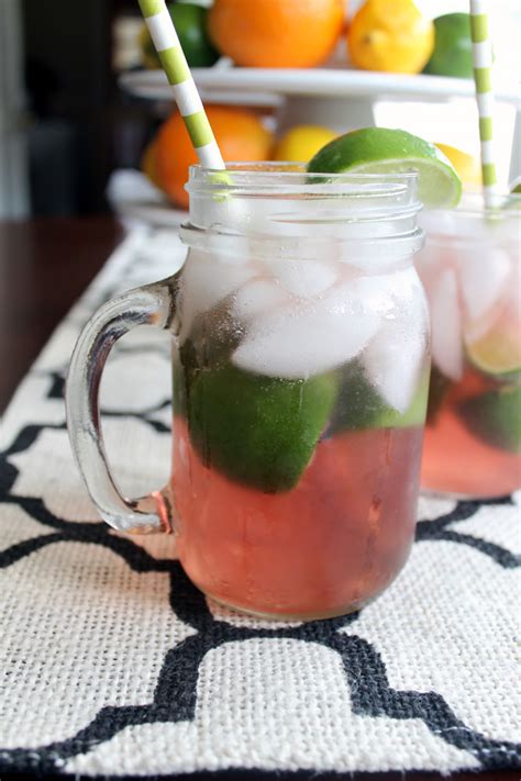 Cherry Limeade Recipe The Country Chic Cottage