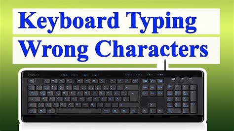 How To Fix Keyboard Typing Wrong Charactersletters In Windows 10 Youtube