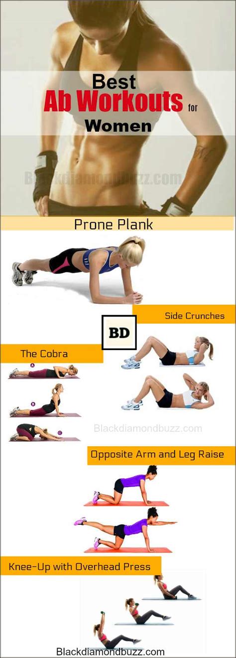 Ab Workouts For Women At Home 10 Best Flat Belly Ab Exercises