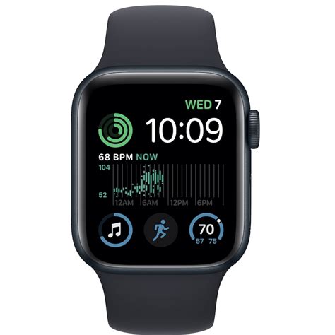 Apple Watch Se 2nd Gen 40 Mm Lte Midnight Alumidnight Sport Band