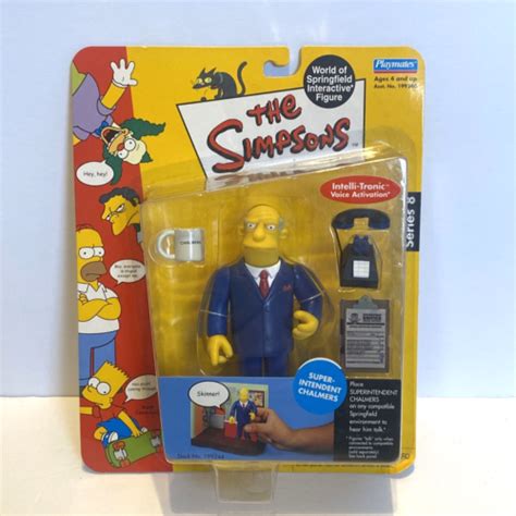 Superintendent Chalmers The Simpsons World Of Springfield Interactive Figure New 43377992448 Ebay
