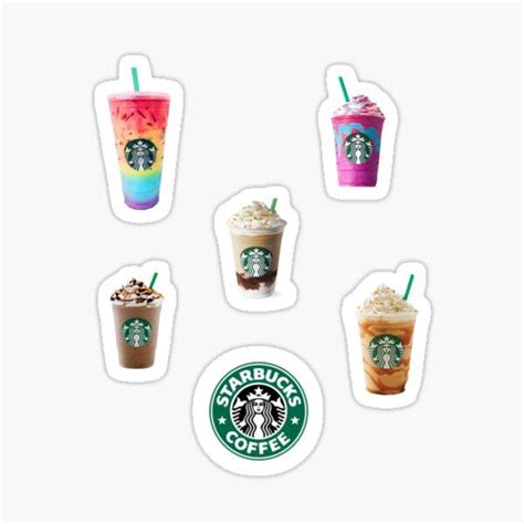 Stickers Sur Le Thème Starbucks Drink Stickers Printable Stickers