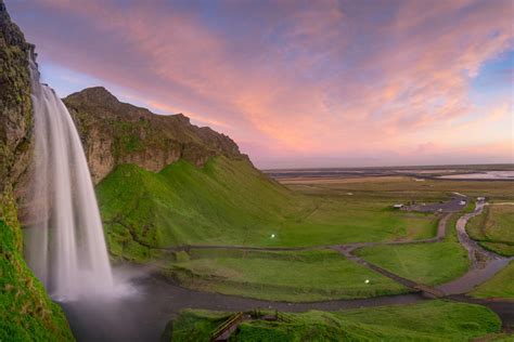 Seljalandsfoss Waterfall Sunrise Iceland Sony A7r Colby Brown Colby