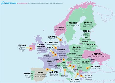 Check spelling or type a new query. Tourist Attraction of Every Country in the World on One Map
