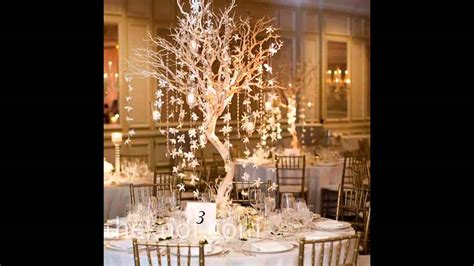 Easy Winter Wedding Table Decorations Youtube