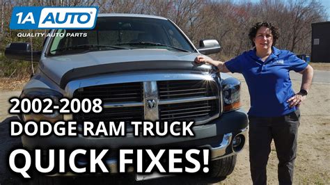 Don’t Get Overcharged For These Quick Fixes 2002-2008 Dodge Ram Truck