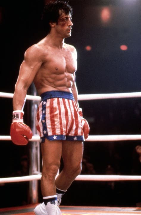 Sylvester Stallone In Rocky Iv Rocky Balboa Movie Rocky Film Rocky Fitness Goals Fitness