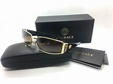 Versace - Versace Women Gold Rectangular New Sunglasses MOD 2021 1002 ...