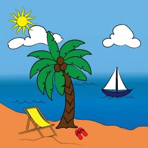 Caribbean Beach Clipart | Clipart Panda - Free Clipart Images